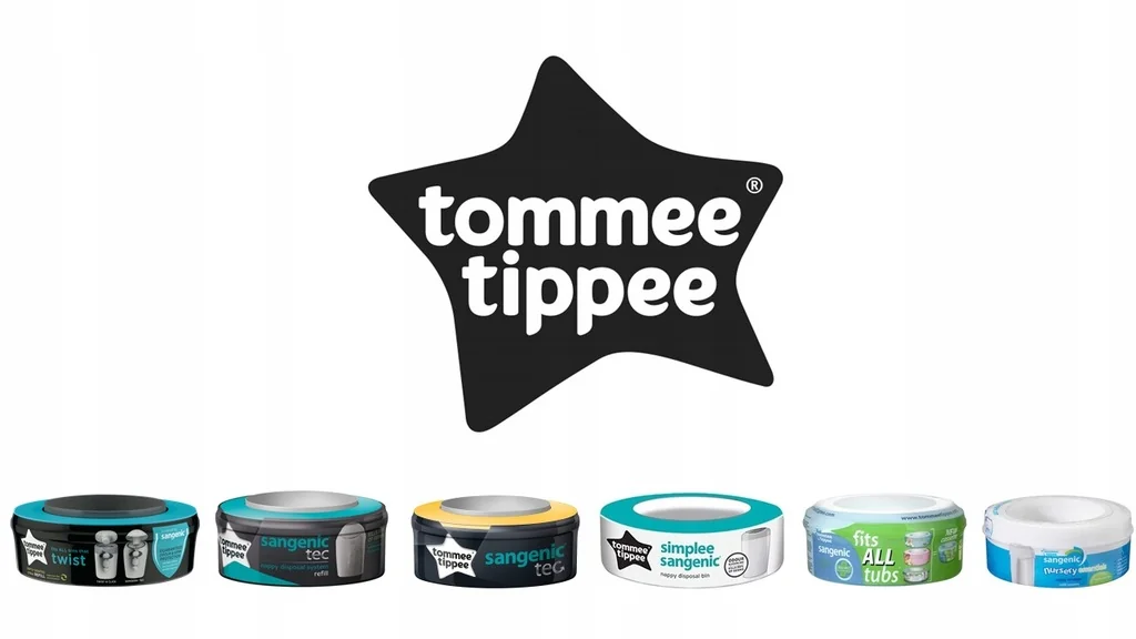 Oryginalne kasety Tommee Tippee